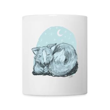 Vinja la louve - Mug blanc - blanc - Devant
