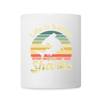 Shark Hammerhead Shark - Mug - white - Front
