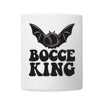 Bocce King Boules Bal Halloween Costume Boule Bocce - Mug blanc - blanc - Devant