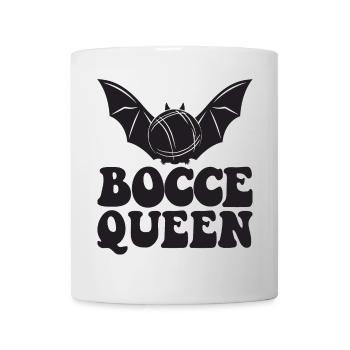 Bocce Queen Boules Bal Halloween Costume Boule - Mug blanc - blanc - Devant