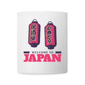 Willkommen in Japan - Tasse - Weiß - Vorne