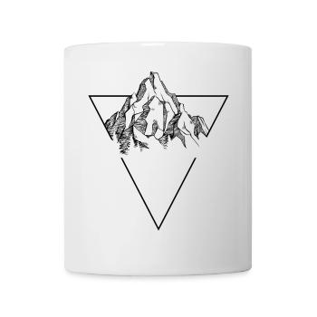 Mountain sketch - Mug - white - Front
