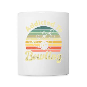 Bowling Bowlen - Tasse - Weiß - Vorne