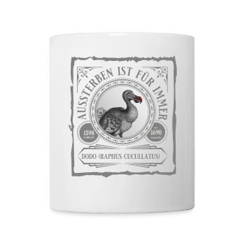 Der Dodo ist weg - Tasse - Weiß - Vorne