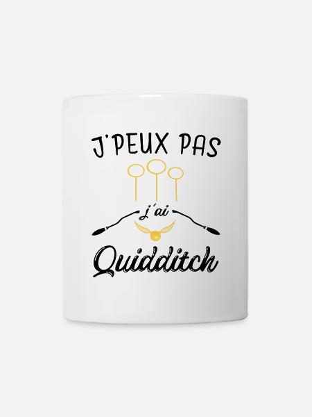 j'peux pas j ai quidditch - Mug blanc - blanc