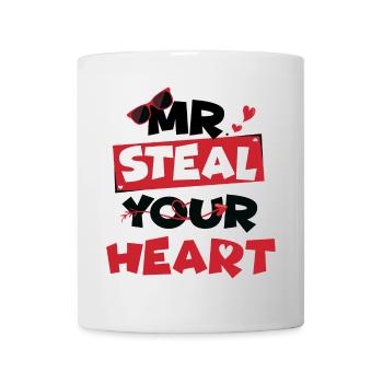 Mr Steal Your Heart - Mug blanc - blanc - Devant