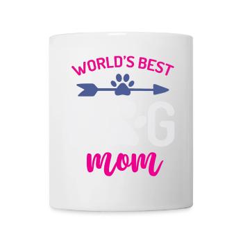 La meilleure maman de chien du monde - Mug blanc - blanc - Devant