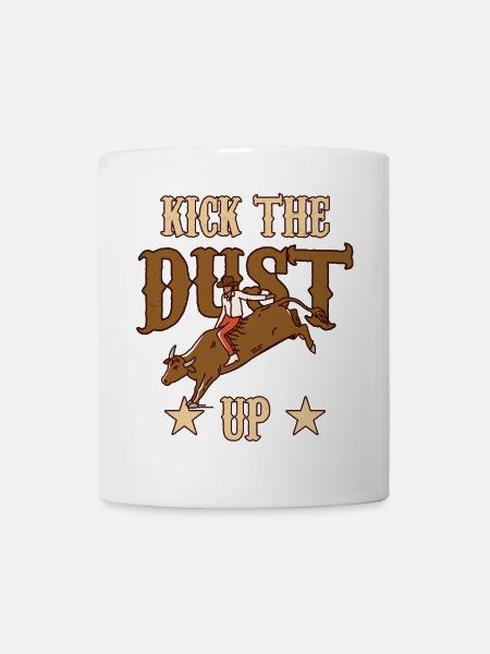 Bullen Reiten - Tasse - Weiß