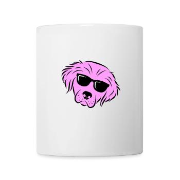 Beste Pink Dog Mama - Tasse - Weiß - Vorne