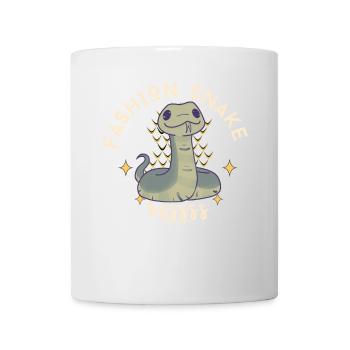 Fashion Snake Society Logo - Mug - white - Front