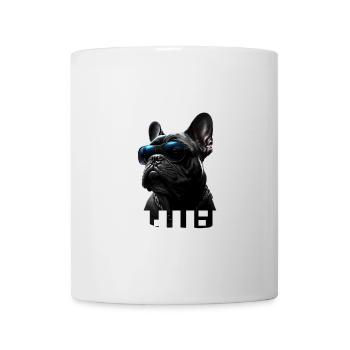 Maman Chien au Monde Bulldog - Mug blanc - blanc - Devant