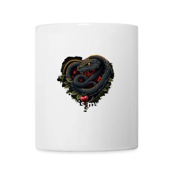 Heart Snake Valentine - Mug - white - Front