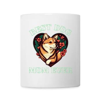 Best Shiba Dog Mama - Mug - white - Front