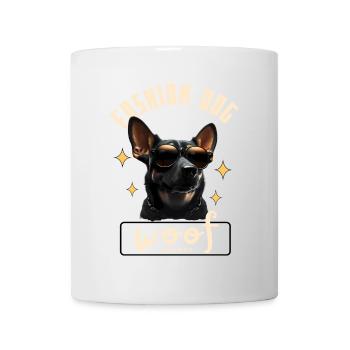 Dog Fashion Glasses - Mug - white - Front