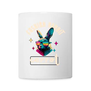 Rabbit Fashion Carpet Society - Mug - white - Front