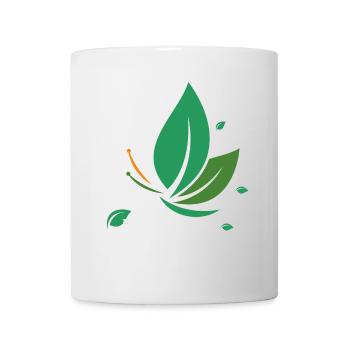 Blattharmonie Naturemblem - Tasse - Weiß - Vorne