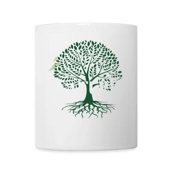 Nature Tree Emblem - Mug - white - Front
