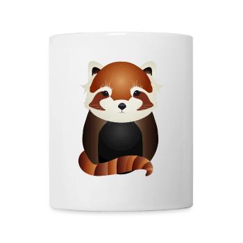 exotic magical little red panda bear - Mug - white - Front