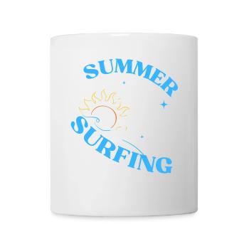 Summer Surfing Vibe Tee - Mug - white - Front