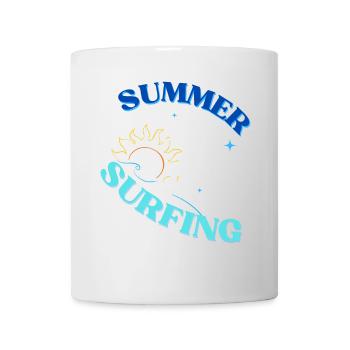 Sunset Surfing Vibes - Mug - white - Front