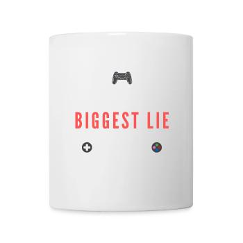 Gamer-Freund Lie Tee - Tasse - Weiß - Vorne