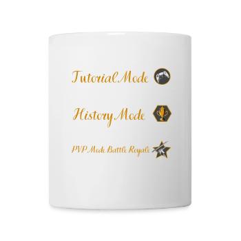 Life Stages Tutorial to Battle Royale - Mug - white - Front