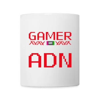 Natural Born Gamer: Gaming ist meine DNA - Tasse - Weiß - Vorne