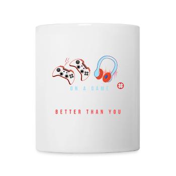 Game Rivalry Quip Tee - Mug - white - Front