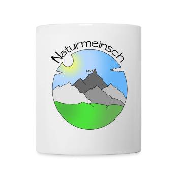Naturmeinsch - Nature Girl, Dialect - Mug - white - Front