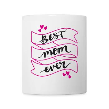 Beste Mutter aller Zeiten - Tasse - Weiß - Vorne