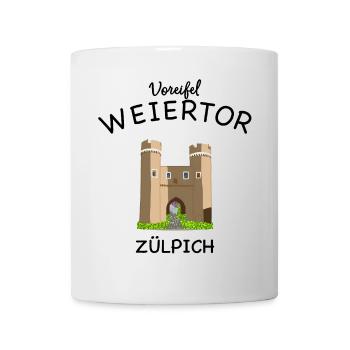 Zülpich, Weiertor, Voreifel - Tasse - Weiß - Vorne