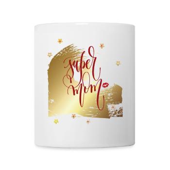 super mom, mother's day - Mug - white - Front