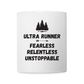Ultra Runner - Intrépide. Implacable. Imparable. - Mug blanc - blanc - Devant