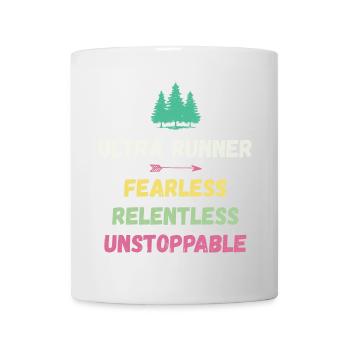 Ultra Runner - Intrépide. Implacable. Imparable. - Mug blanc - blanc - Devant