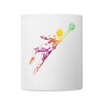Torwart Skizze - Tasse - Weiß - Vorne