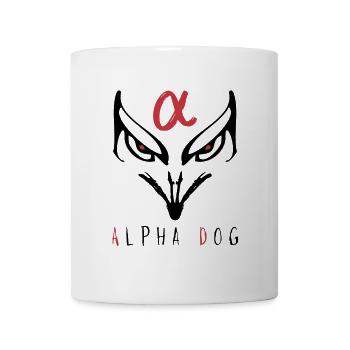 Alpha Night Silhouette - Mug blanc - blanc - Devant