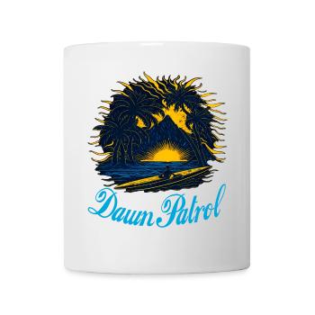 Dawn Patrol Palms Sunset - Tasse - Weiß - Vorne