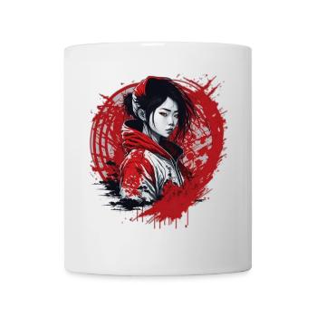Mädchen Street Style - Tasse - Weiß - Vorne