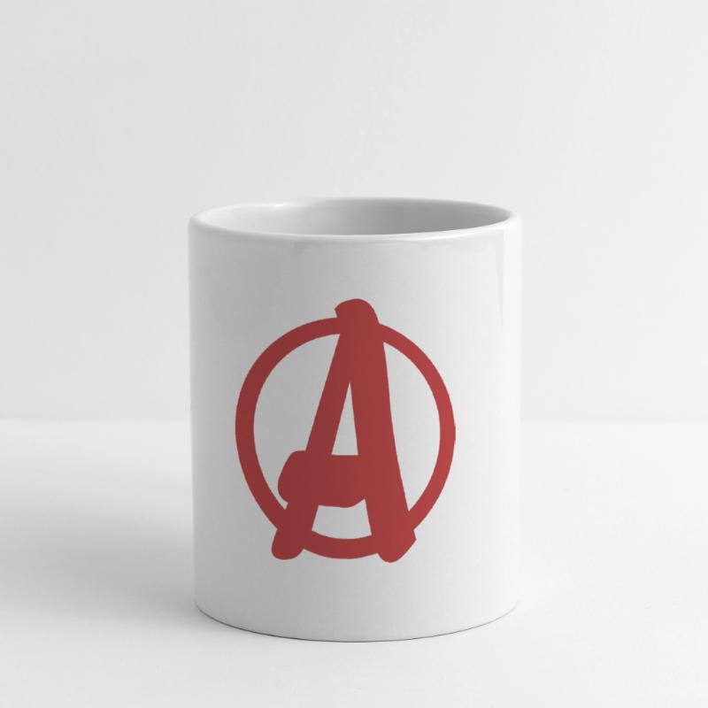Cooles, einfaches A-Logo Tasse