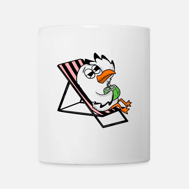 Möwe - Tasse - Weiß