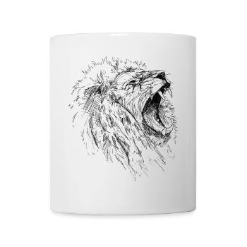 Lion - Mug blanc - blanc - Devant