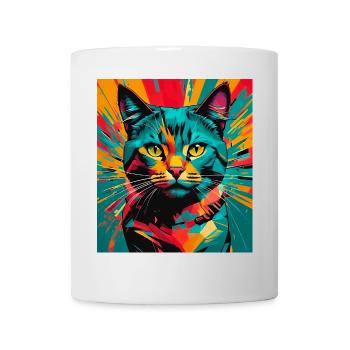 Cat - Mug - white - Front