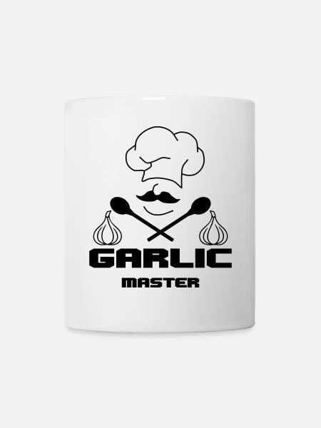 Garlic Master - Tasse - Weiß
