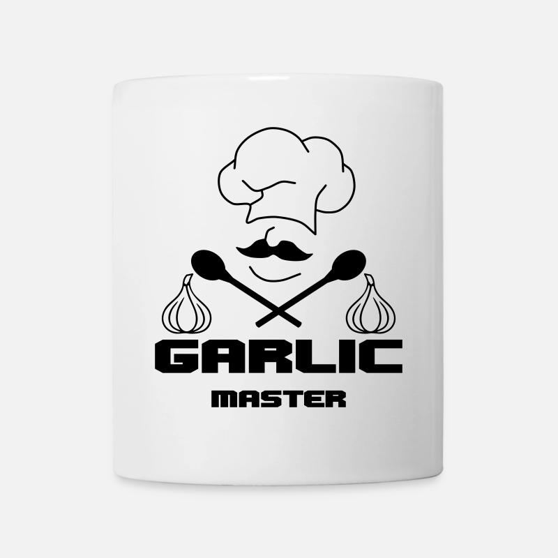 Garlic Master - Tasse - Weiß