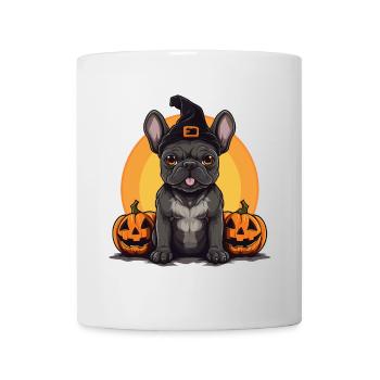 Bouledogue Français halloween - Mug blanc - blanc - Devant