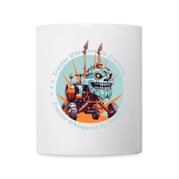 Traktorflüsterer in der Ausbildung - Tasse - Weiß - Vorne