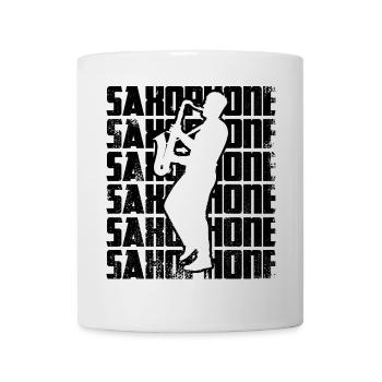Saxophone - Mug - white - Front