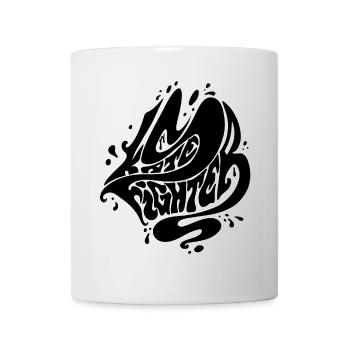 Skate Fighter - Mug blanc - blanc - Devant