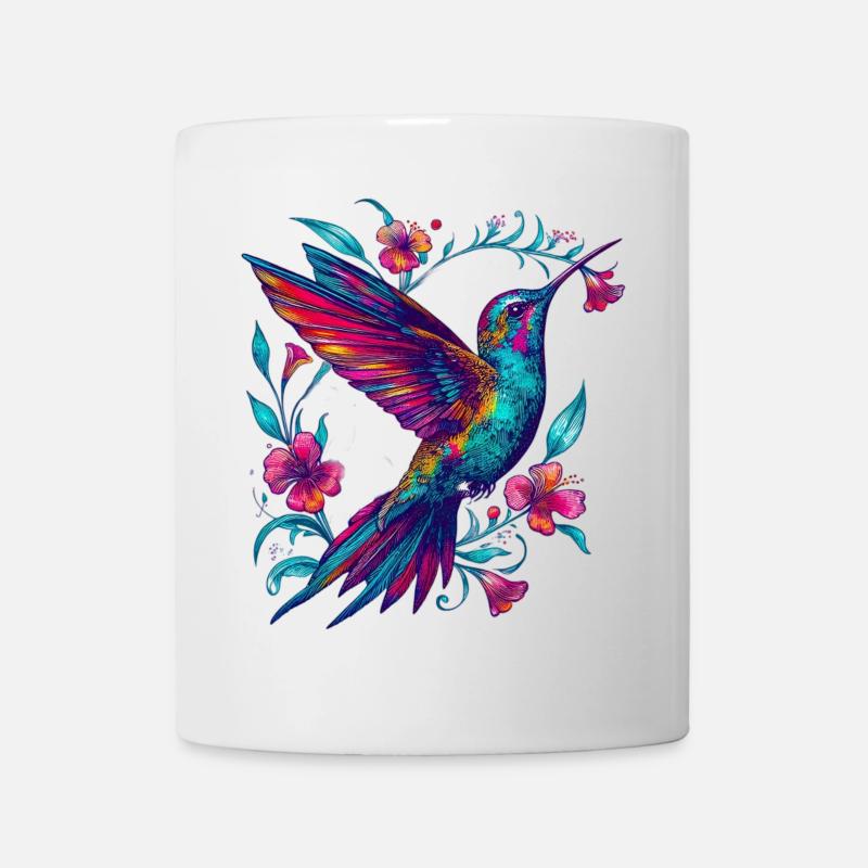 Kolibri - Tasse - Weiß