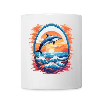 Dolphin - Mug - white - Front